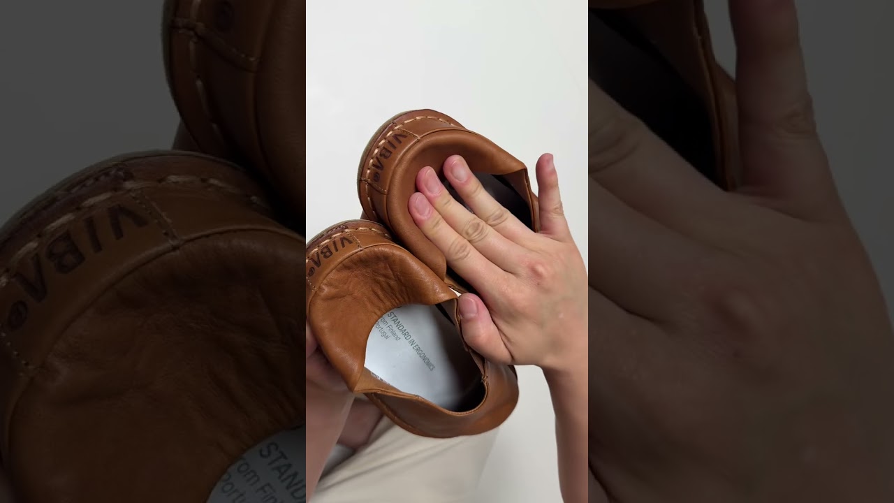 VIBAe ZUMA Leather Cognac Brown