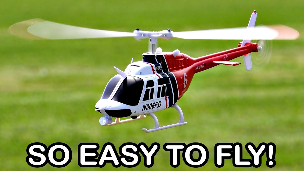 SO EASY TO FLY! RC ERA 138 BELL 206 RC HELICOPTER