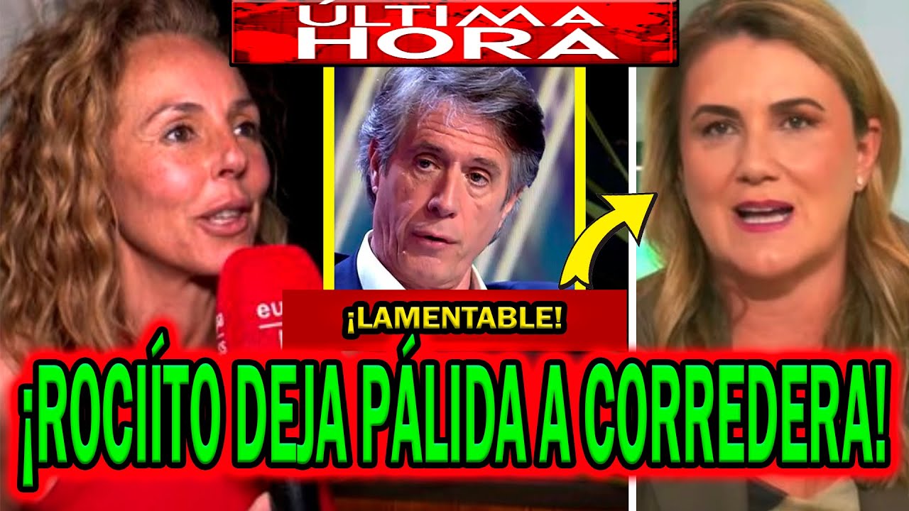 💥¡BOMBA! ROCÍO CARRASCO DEJA PÁLIDA A CARLOTA CORREDERA POR ALEJANDRA RUBIO Y CARLO COSTANZIA