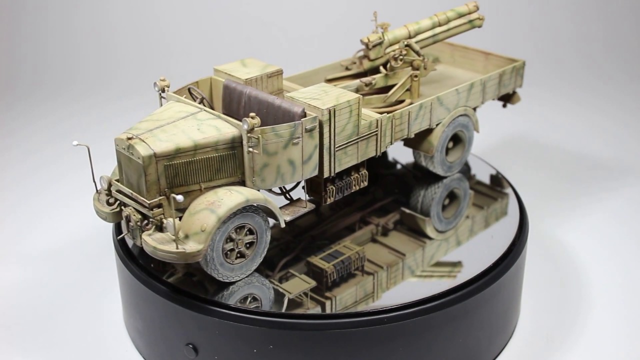 3Ro Italian Truck with 100mm 100/17 Howitzer