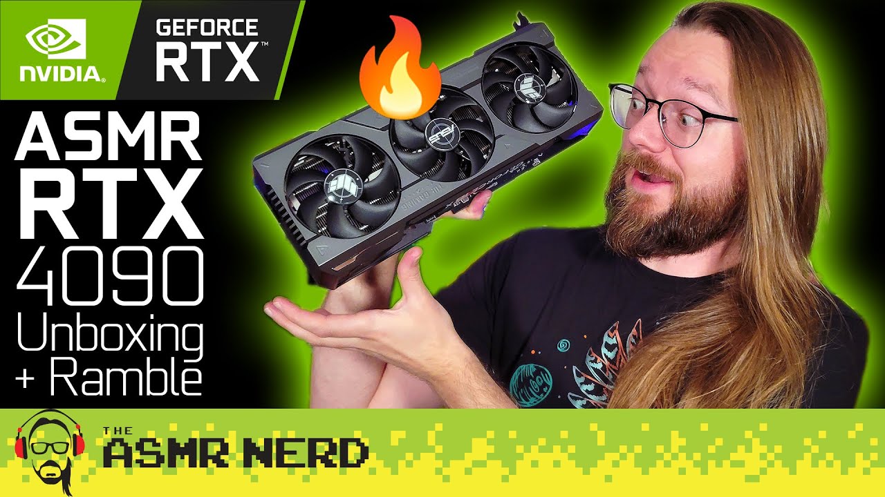 I Can't Believe I Did This 💸 ASMR GeForce RTX 4090 Graphics Card Unboxing & Ramble [soft spoken]
