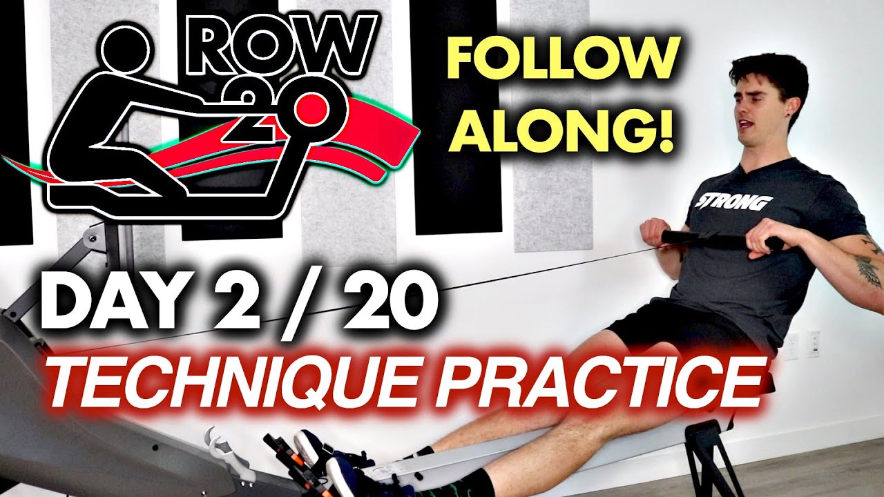 ROW-20 - Day 2 of 20 - Technique Row (YOUR BRAIN WILL BE ON FIRE!)