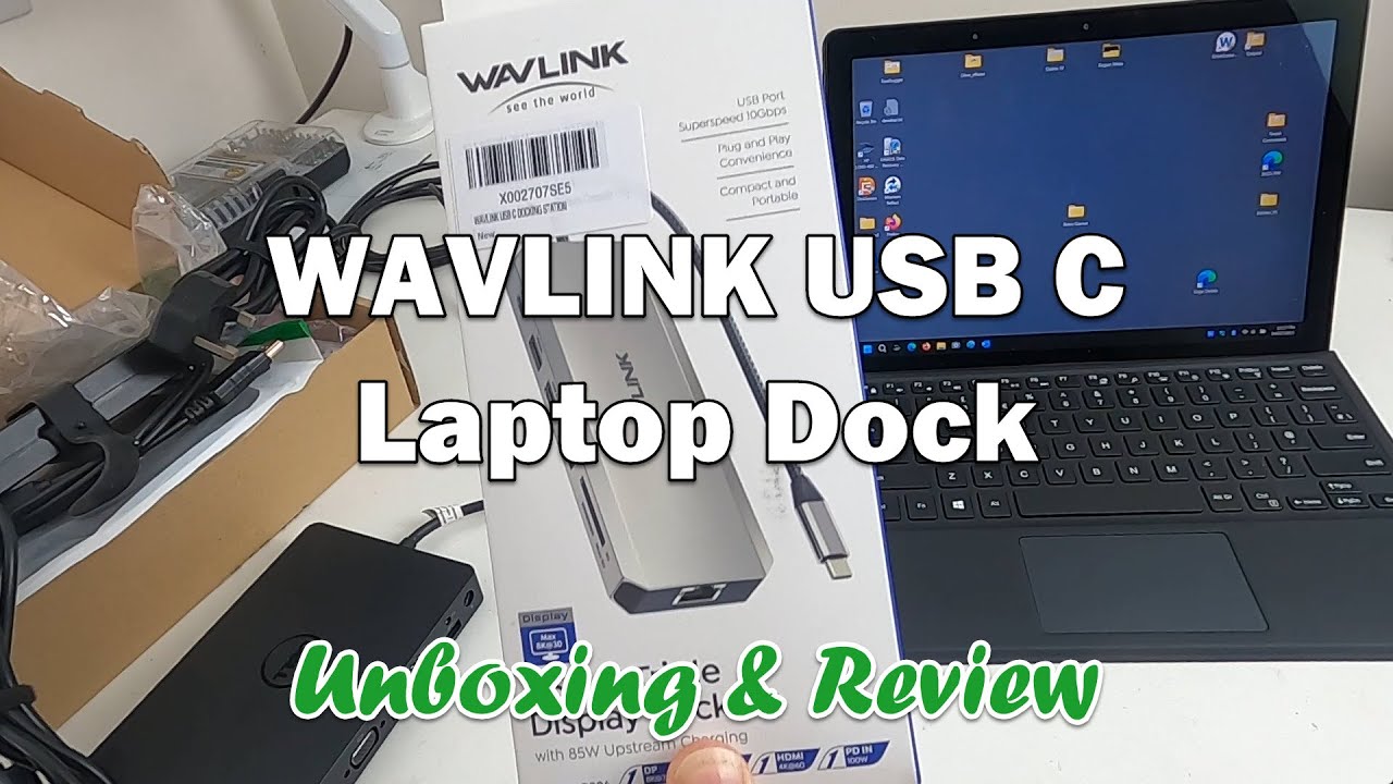 WAVLINK USB C Triple Display Dock Unboxing & Review