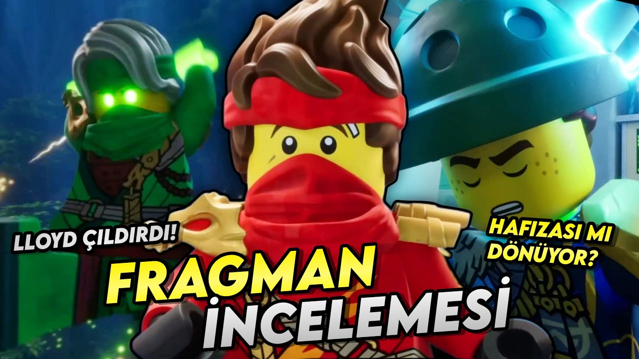 LLOYD ÇILDIRDI! 4.Sezon Fragman İncelemesi - Ninjago Ejderhaların Yükselişi