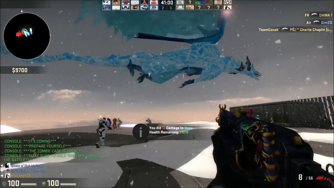 CS:GO - Zombie Escape Mod - ze_frostdrake_tower_v1 - GFL