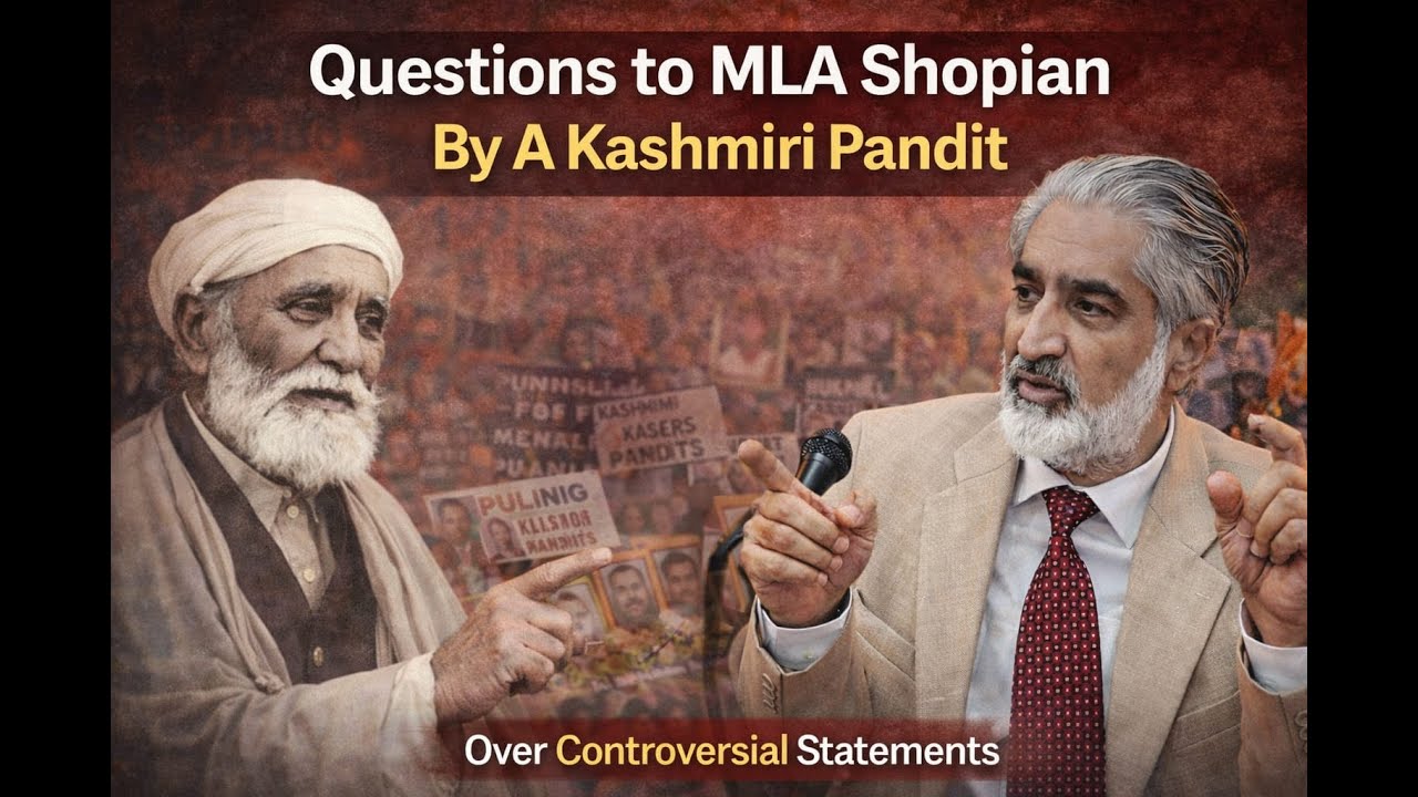 KashmiriPandit Questions MLA Shopian | #audiomessage