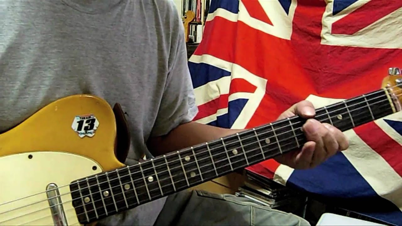 THE DAMNED：Love Song / Tribute Guitar Cover.