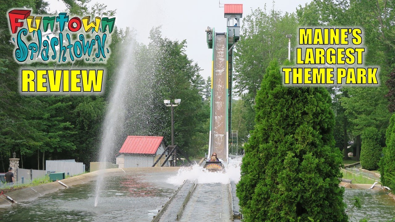 Funtown Splashtown U.S.A. Review, Maine's Largest Amusement Park