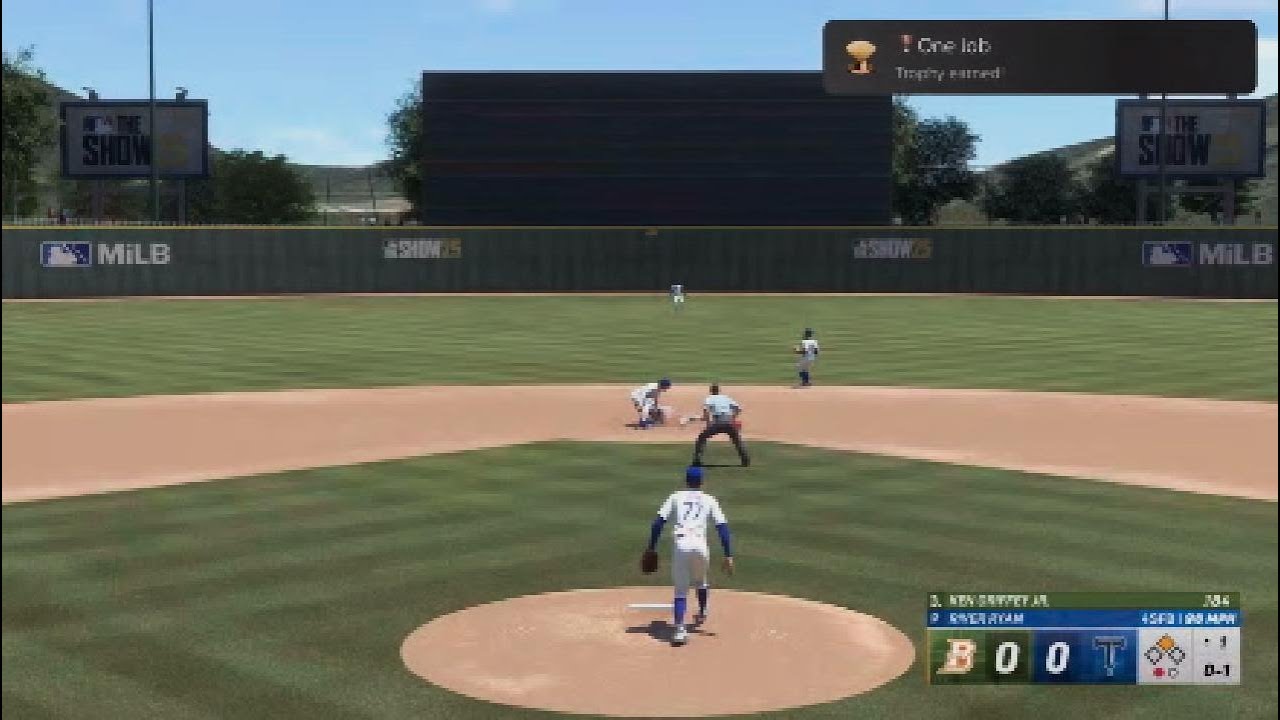 MLB The Show 25 One Job Trophy