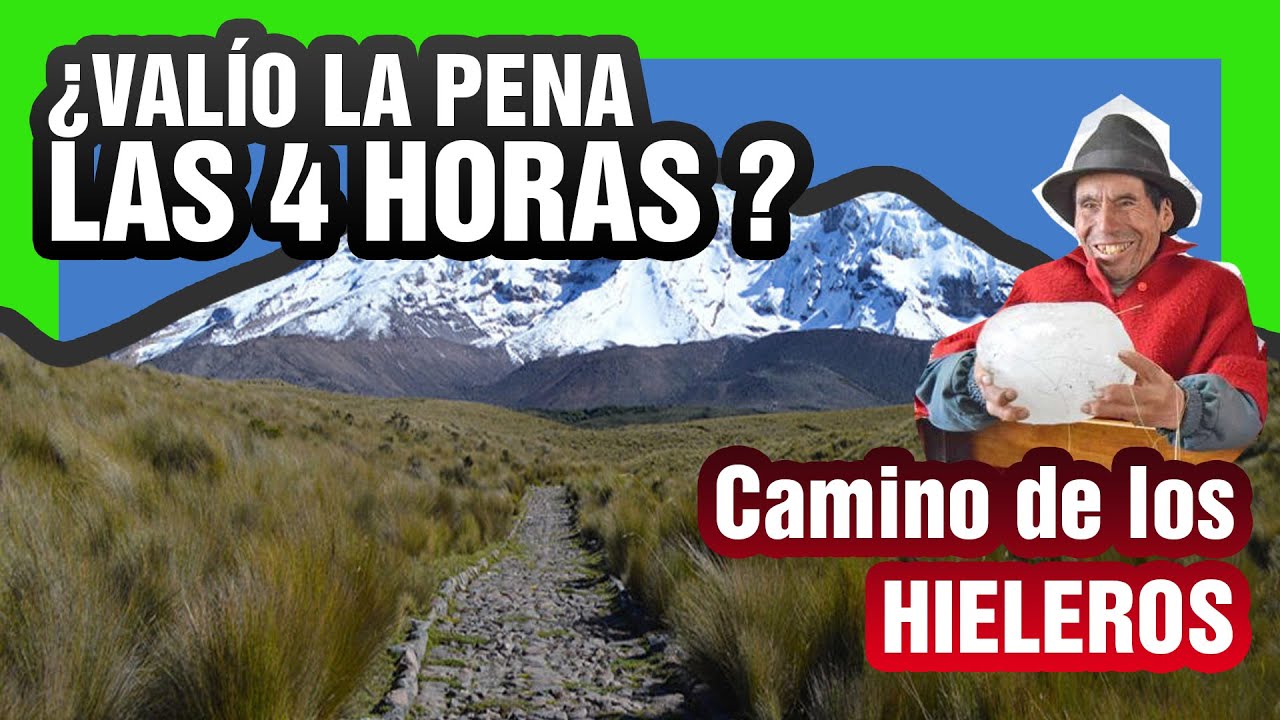 Como llegar al camino de los HIELEROS del CHIMBORAZO desde San Andrés - Riobamba | ruta en BICI