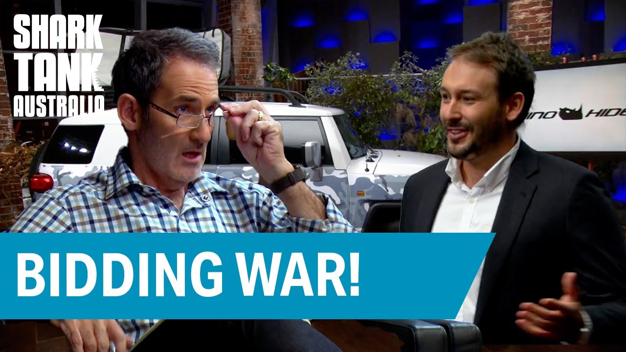 The Sharks Get In A Bidding WAR Over Rhinohide! | Shark Tank AUS