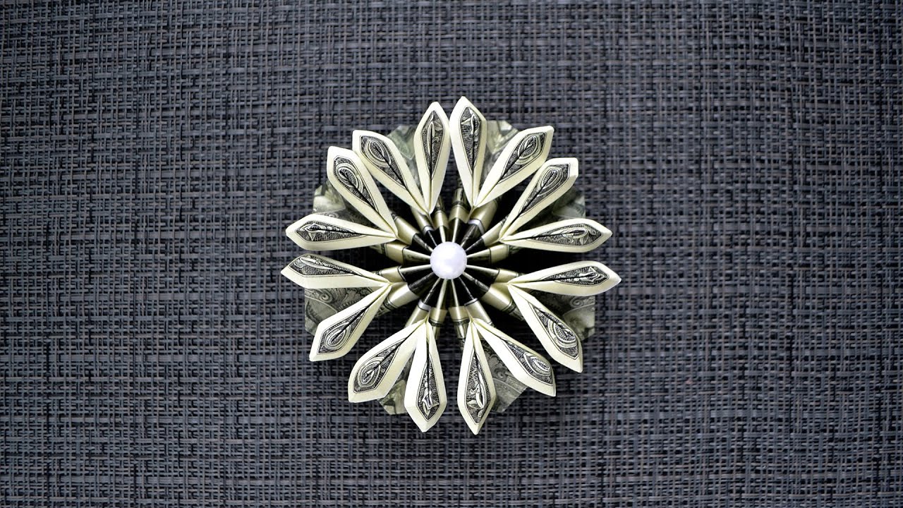 My MONEY FLOWER | Nice Dollar Origami for Graduation Lei | Tutorial DIY by NProkuda