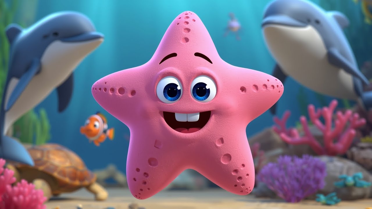 Sammy the Starfish 🌟 | Ocean Friends Song 🐠 | Fun Kids Learning Video