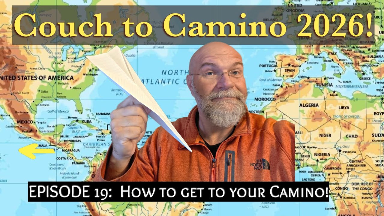 Camino de Santiago Couch to Camino 2026.  125 days to go!  How to get to your Camino.