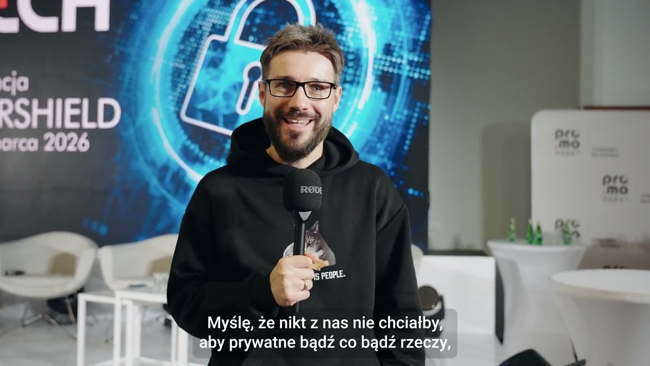 Piotr Konieczny, założyciel Niebezpiecznik.pl - Targi ITech i Konferencja Cybershield Bydgoszcz