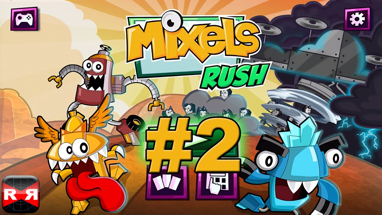 Mixels Rush (By Cartoon Network) - iOS / Android - Gameplay Video Part 2