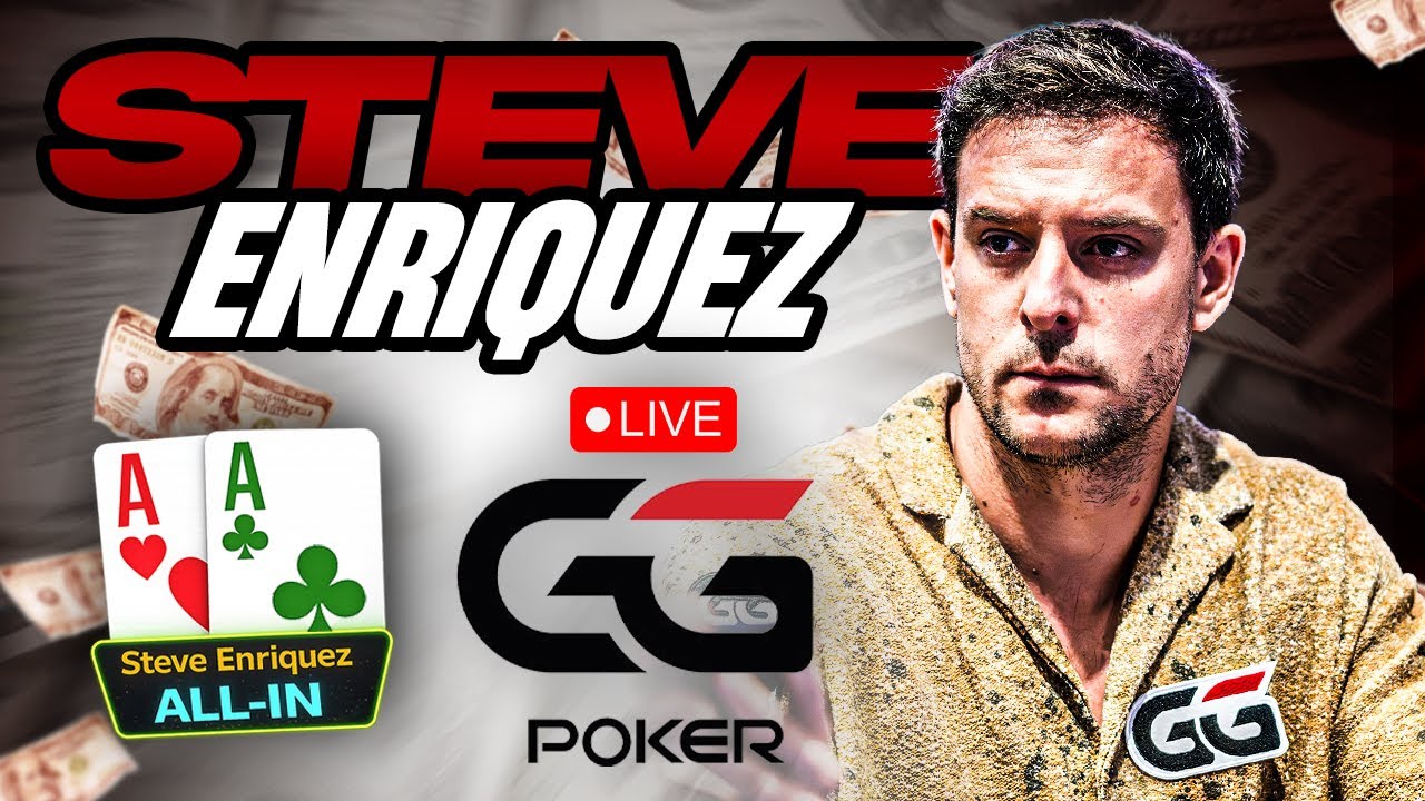 STEVE ENRIQUEZ - DOMINGO de TORNEOS High Roller en GGPoker