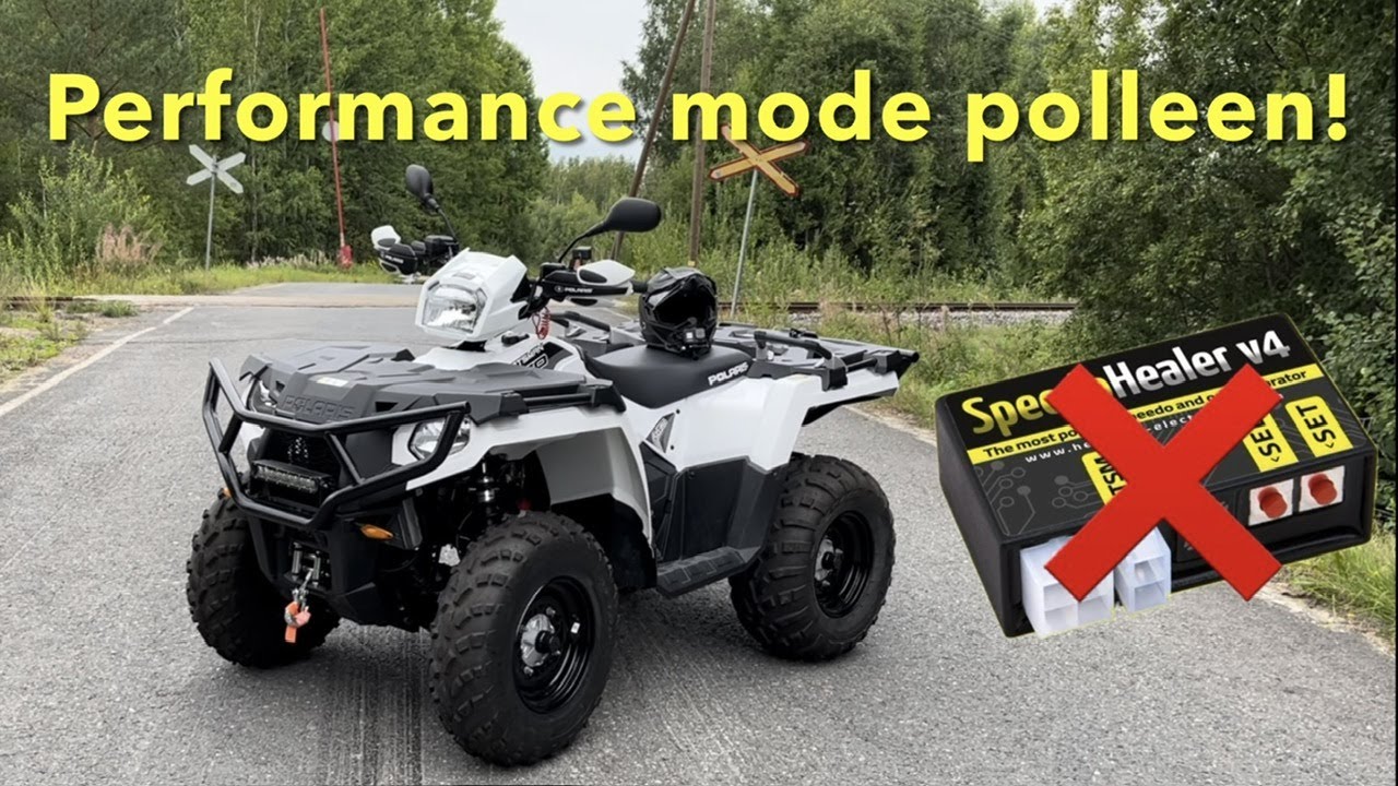Ajotilan vaihto napista!🚀 | Polaris Sportsman 570