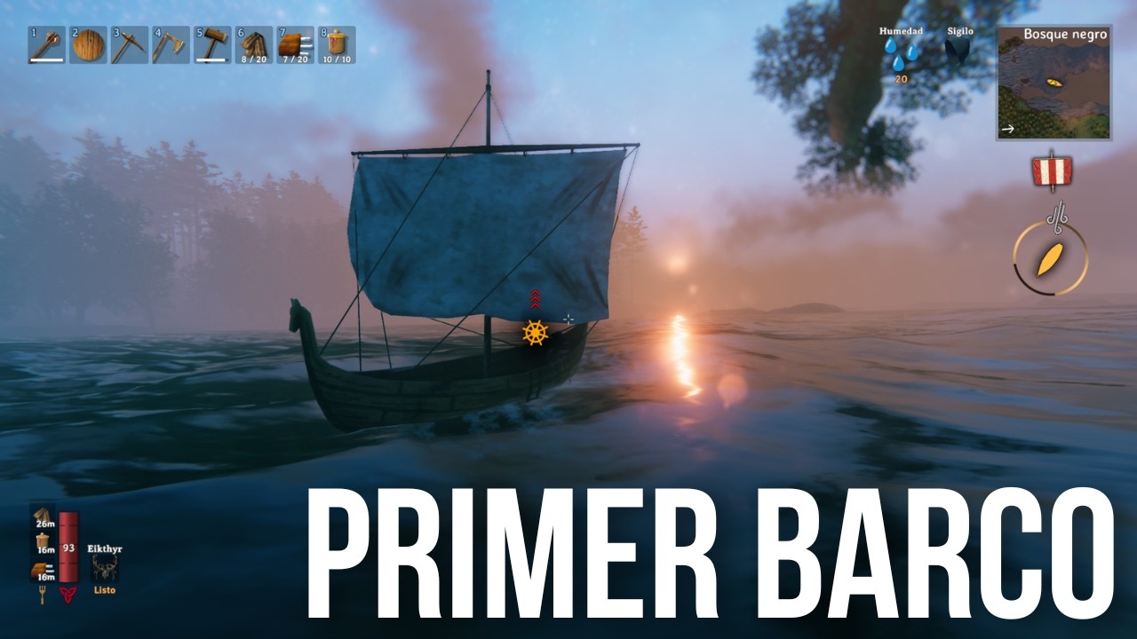 PRIMER BARCO, MINI BOSS Y UNA VERDAD TERRIBLE| VALHEIM 🪓🪓