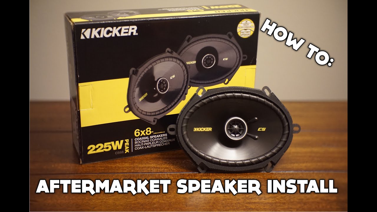 How to install aftermarket speakers on ANY car!