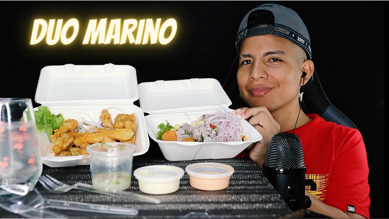 ASMR CEVICHE + CHICHARRON DE PESCADO