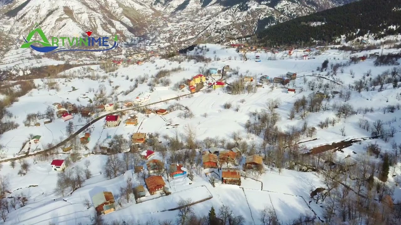 Meydancık kış manzarası