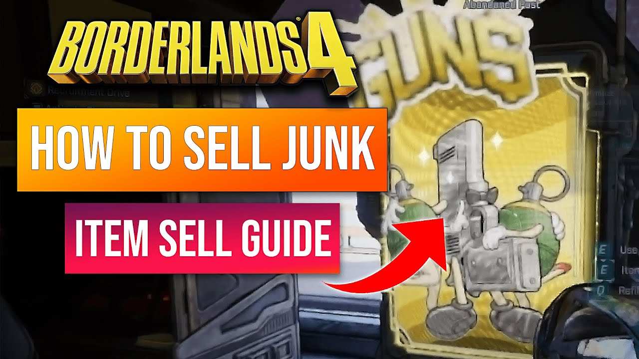 Borderlands 4 - How To Sell Items, Weapons & Junks