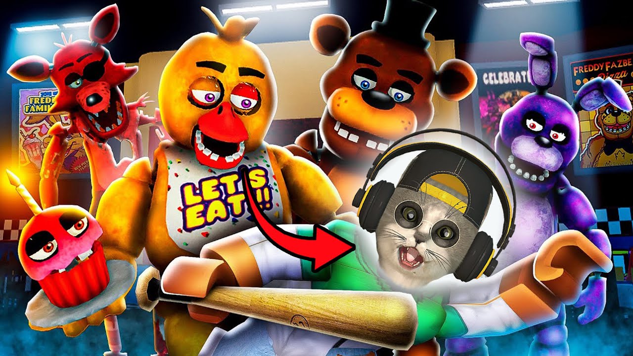 FIVE NIGHTS AT FREDDY'S ALI... U ROBLOXU!