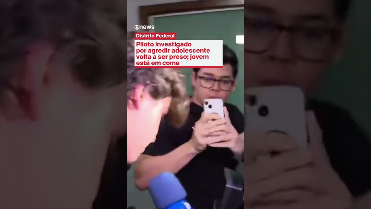 Piloto investigado por agredir adolescente volta a ser preso; jovem est&aacute; em coma