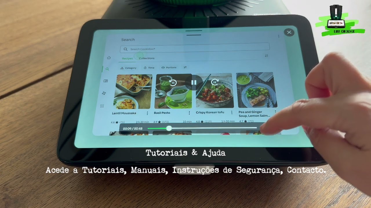 Como aceder a Mais informações da Bimby/Thermomix TM7?