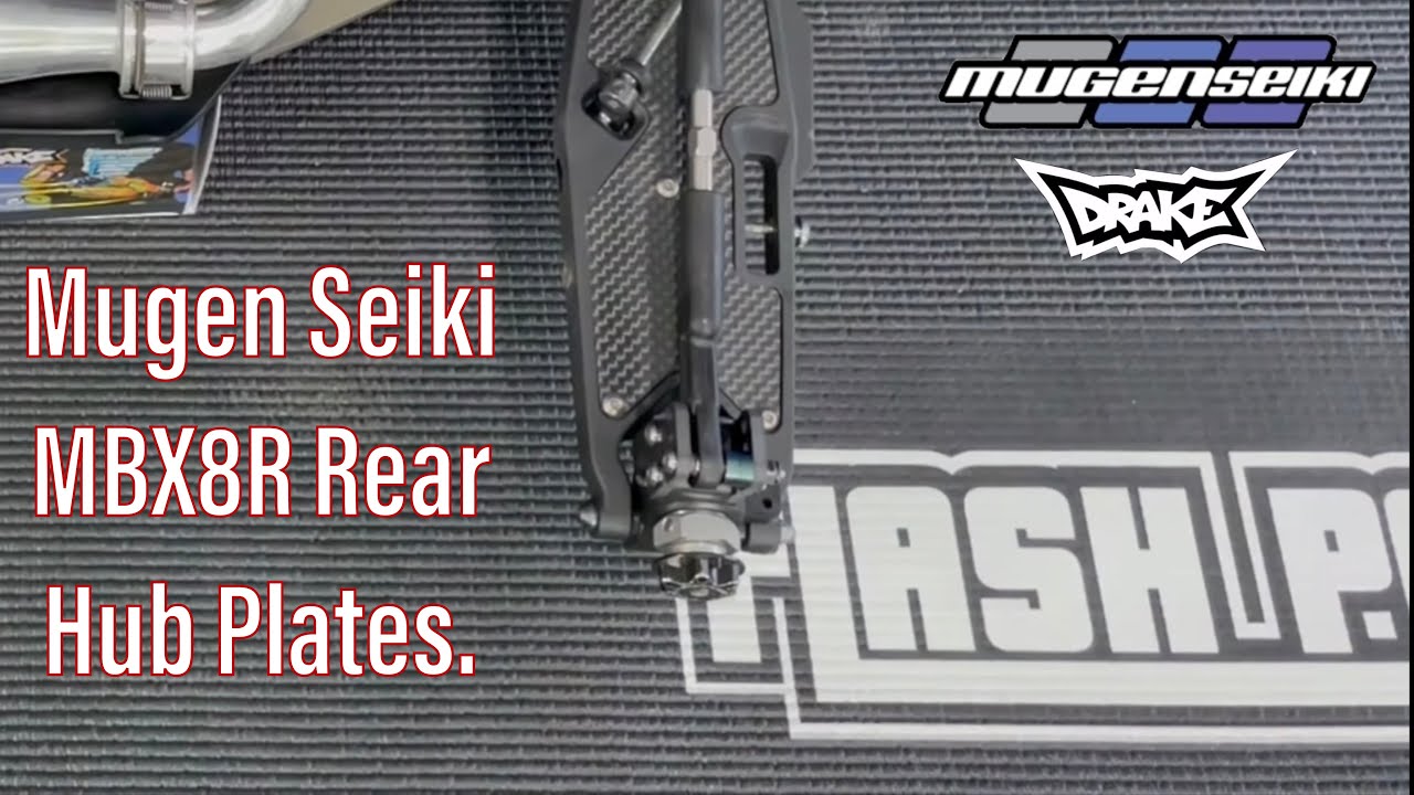 Mugen Seiki MBX8R rear hub plates.