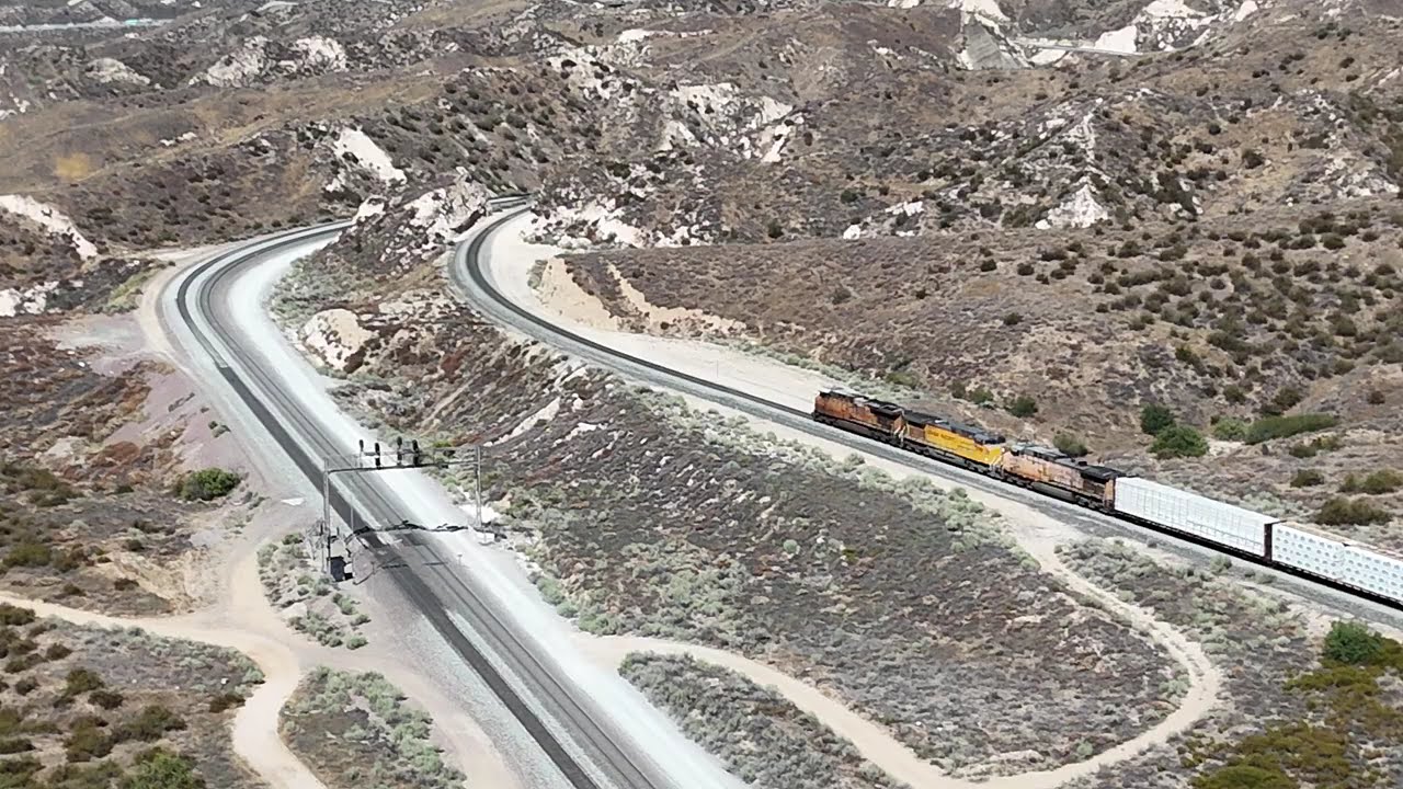 Train Through The Pass