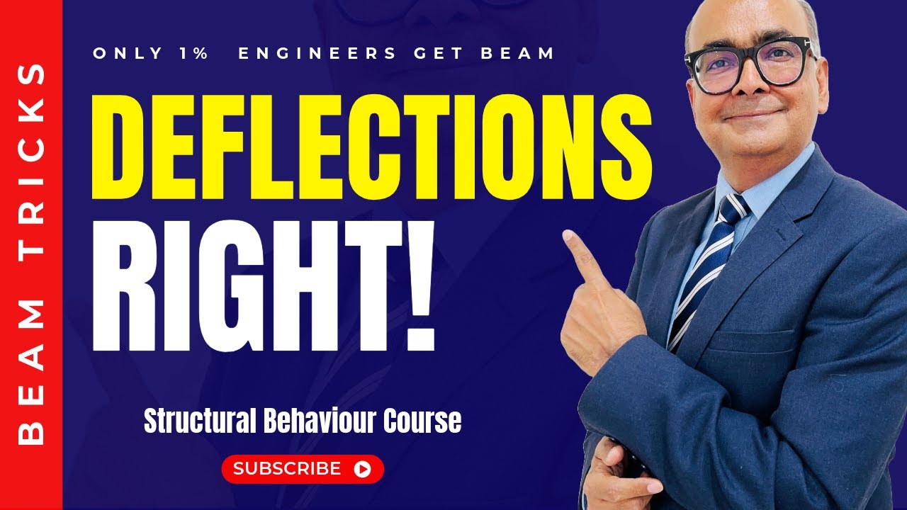 Structural Engineers: Test Your Beam Deflection Skills! | IStructE Structural Behaviour Course