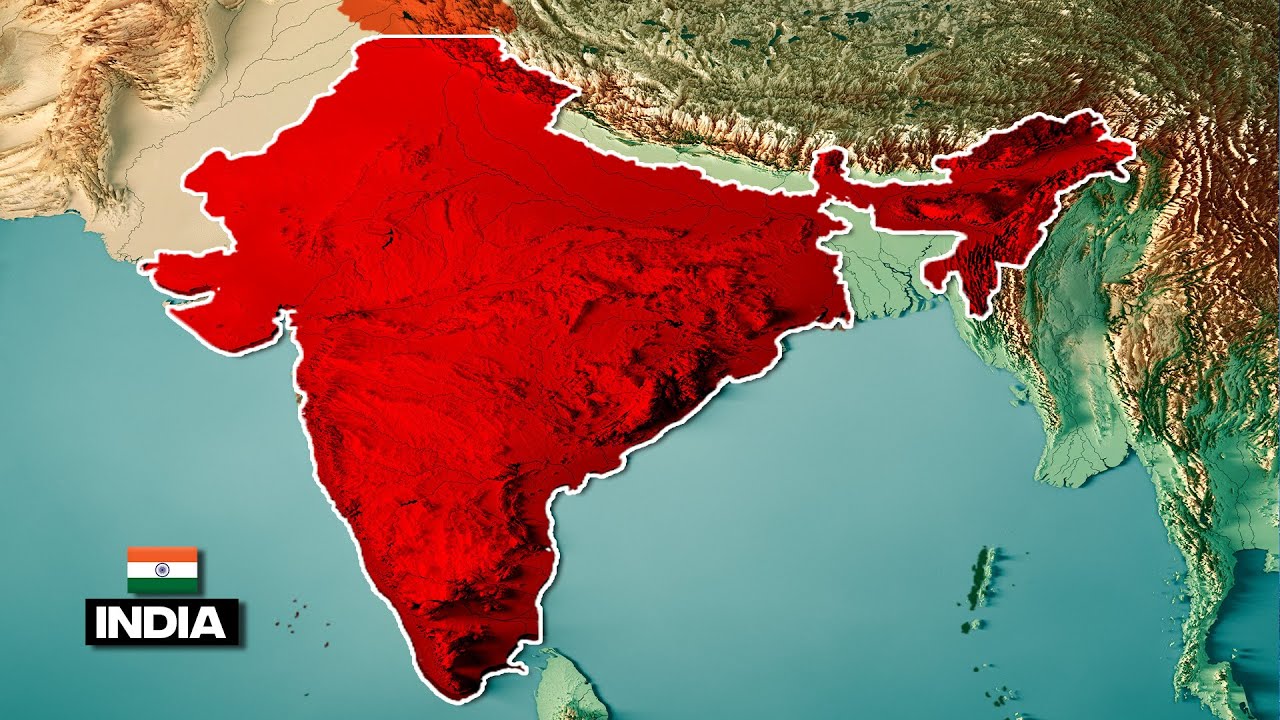 BAGAIMANA KONDISI INDIA DAN LETAK GEOGRAFISNYA