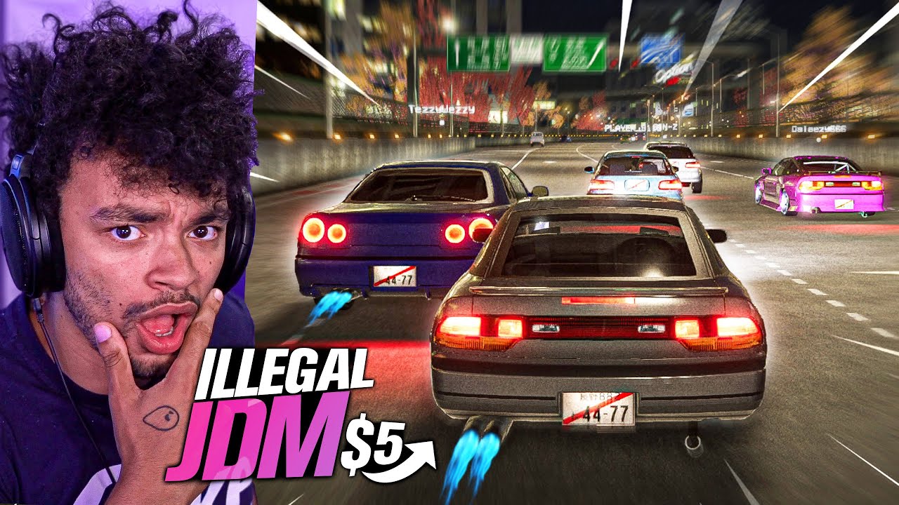 The Illegal $5 JDM Racing Game...