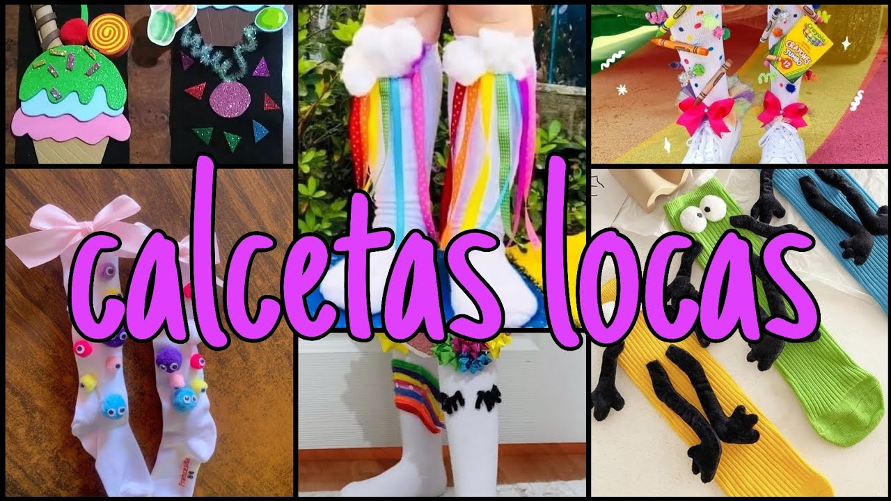 Ideas de calcetas locas faciles de hacer