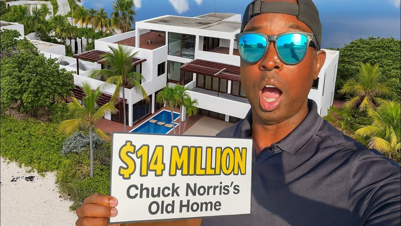 Chuck Norris‘s old home for sale in Anguilla for $14 million!!￼