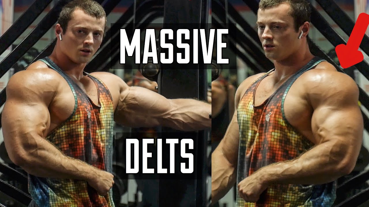 MASSIVE Shoulders | Training them once a week.