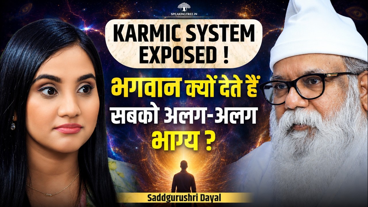 Shocking Truth About Karma & Suffering: Why Everyone Has A Different Destiny । Saddgurushri Dayal