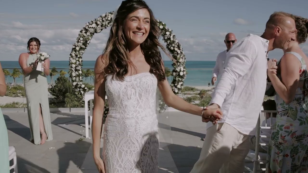 Riu Palace Costa Mujeres Wedding. Aleta & John Highlights video