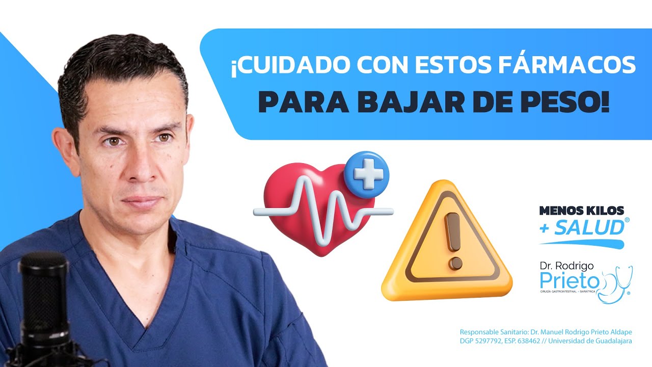 Píldoras para bajar de peso: ¿milagro o riesgo? |Cirugía Bariátrica en Guadalajara | Ep 80