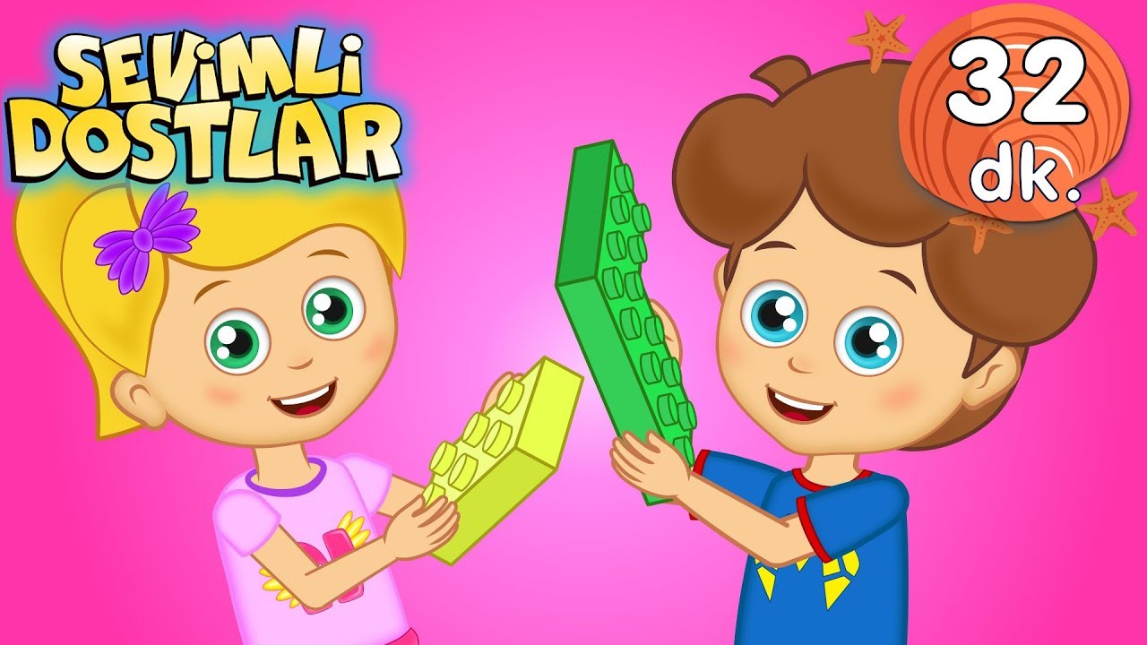 Oyuncak şarkısı ve devamında 30 dk Sevimli Dostlar Bebek Şarkıları | Adisebaba TV Kids Songs