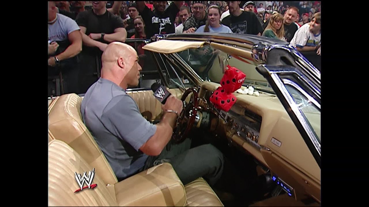Курту Энглу не удаётся угнать машину Эдди Герреро: SmackDown, 29 июля 2004 г.