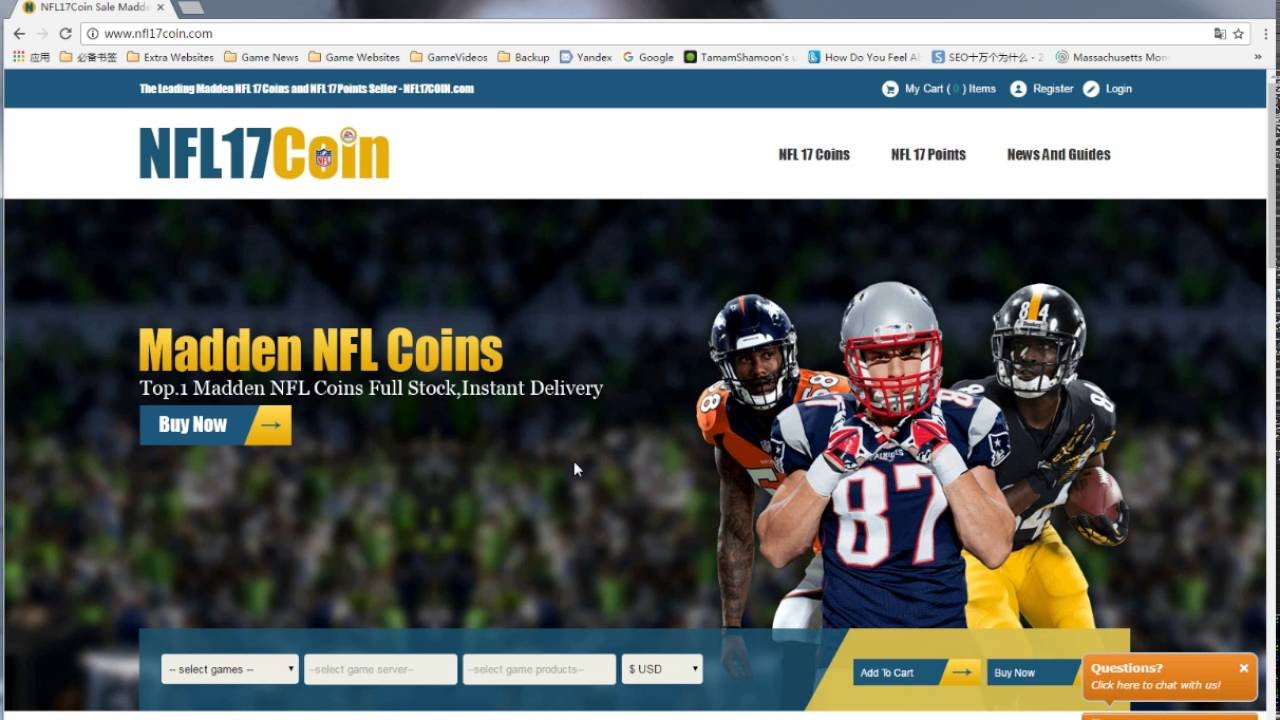 NFL17Coin | Buy Cheap NFL 17 Coins & Points
