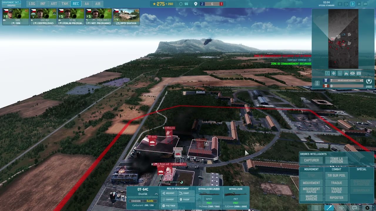 Warno: Test division tchèque du DLC némésis 5