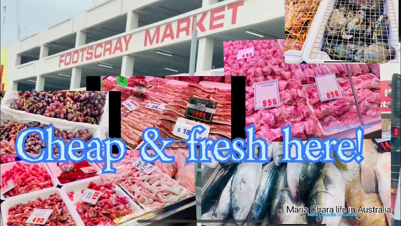Footscray Market in Melbourne Australia/ A piece of Asia / cheap and fresh