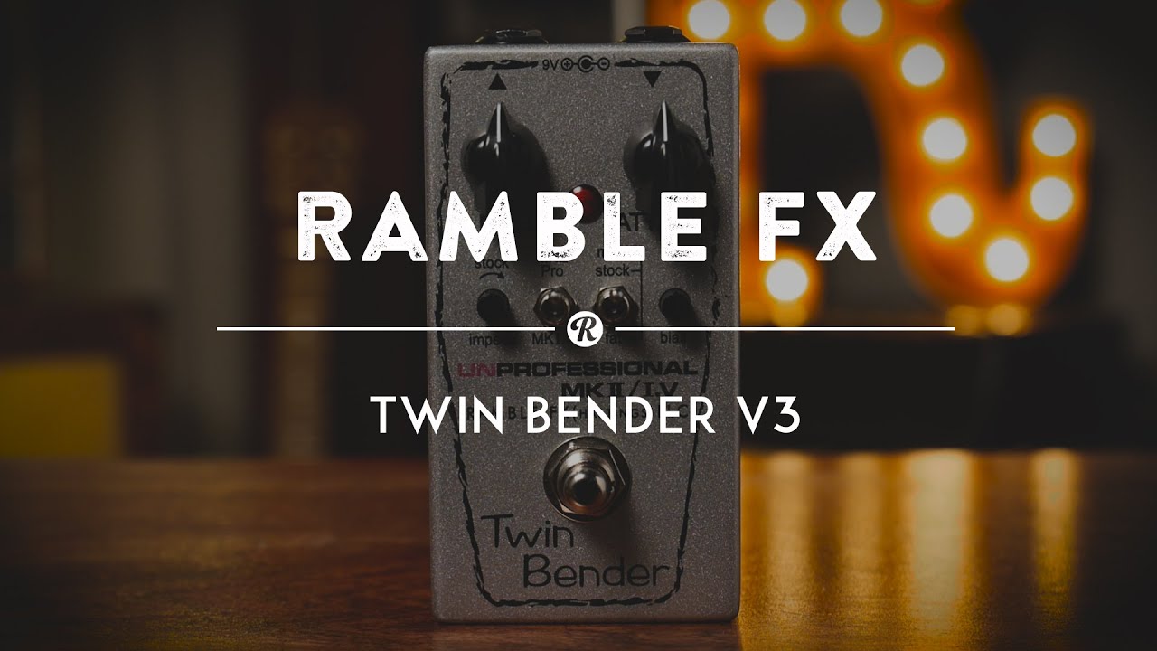Ramble FX Twin Bender Fuzz V3 | Reverb Demo Video