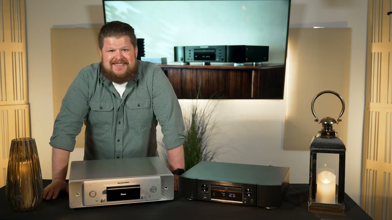 Marantz SACD/CD Players Are Designed to Deliver Stunning Sound Quality From Your Favorite Discs