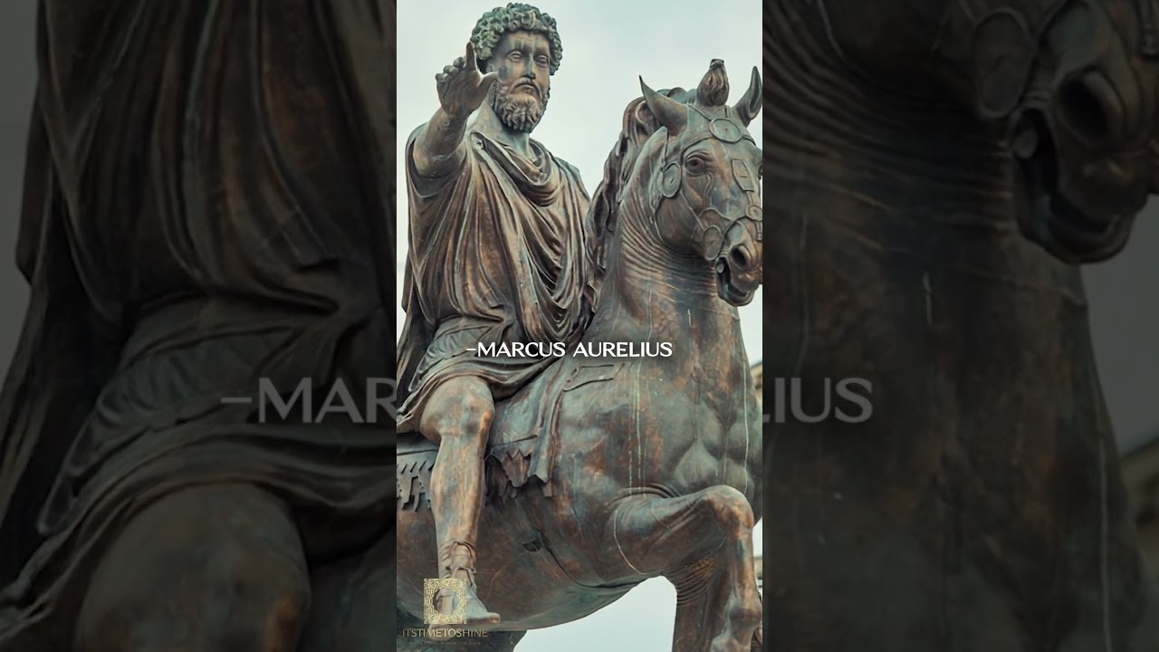 Better thoughts, better life &mdash; Marcus Aurelius