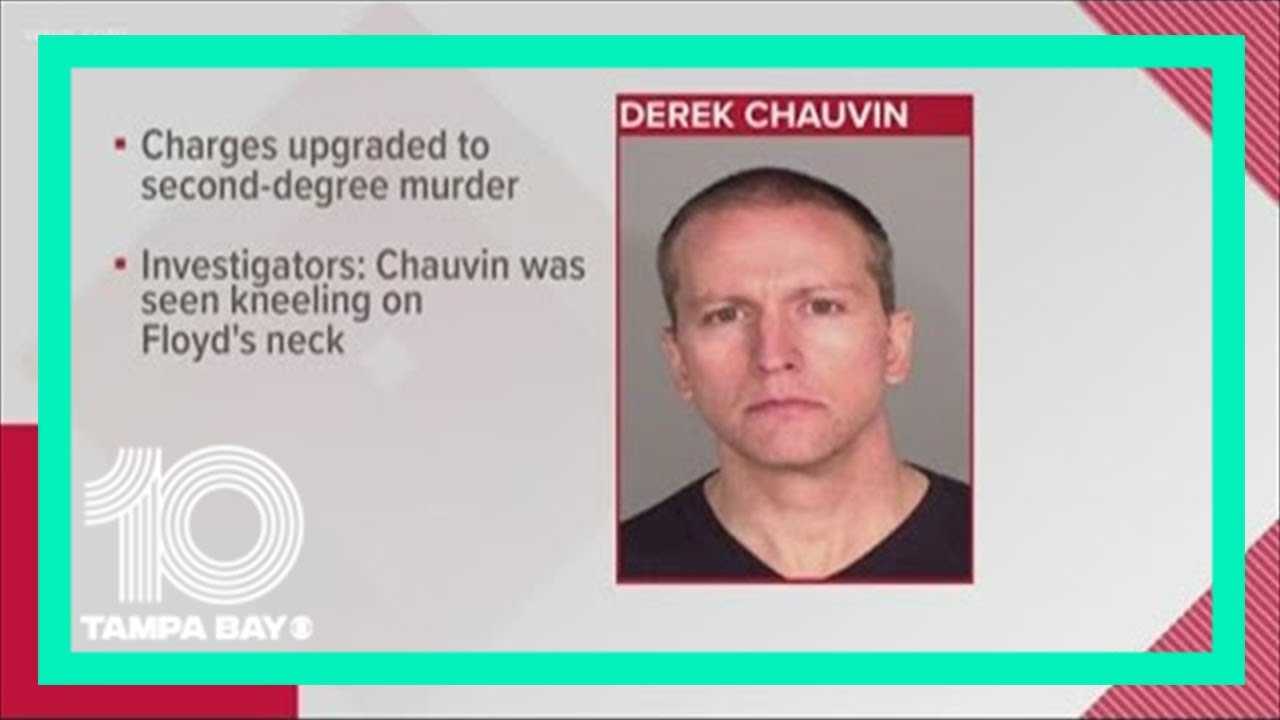 Charges upgraded for former police officer charged in George Floyd's death